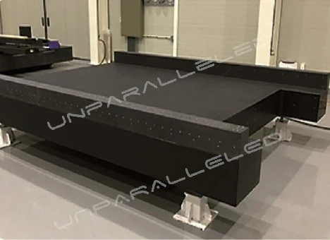 Granite Surface Plate With Stainless Steel T Slots Granite Surface Plate With Stainless Steel T Slots